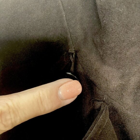 Fleet Street Women’s Faux Suede Toggle Button Zip Front Chocolate Brown Jacket-S - Picture 16 of 16